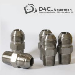 Alternative view of Đầu inox SS316 nối thẳng áp lực cao số 08 JIC-NPT